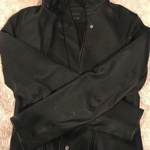 Theory Frayda Leather Moto jacket 🧥🏍🖤